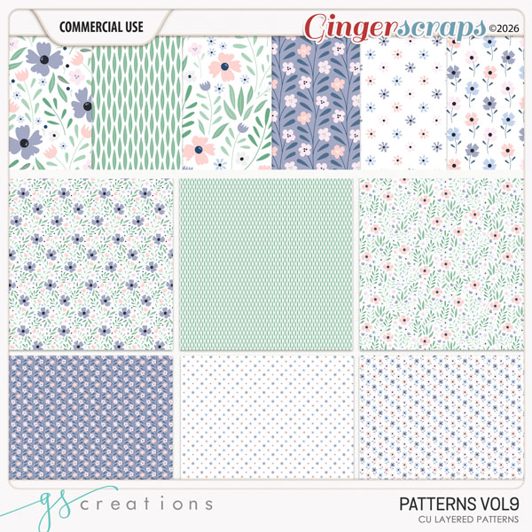 Patterns Vol09 (CU) by GS Creations