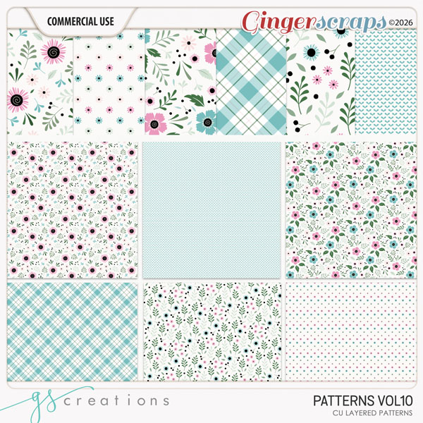 Patterns Vol10 (CU) by GS Creations 