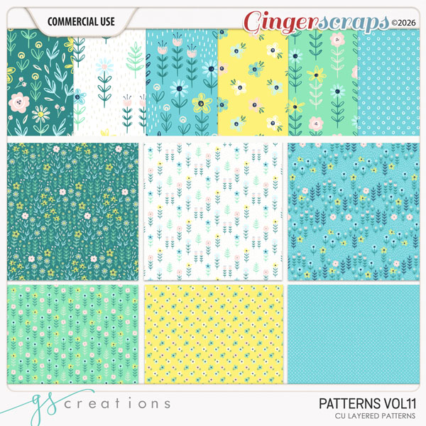 Patterns Vol11 (CU) by GS Creations