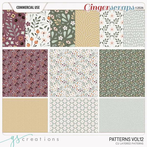 Patterns Vol12 (CU) by GS Creations