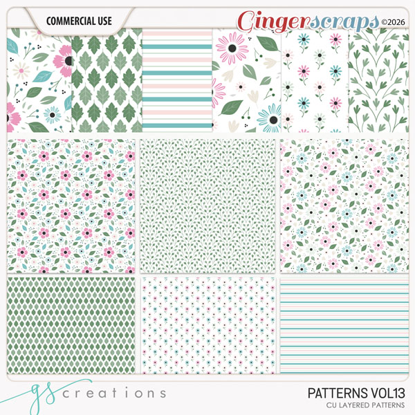 Patterns Vol13 (CU) by GS Creations