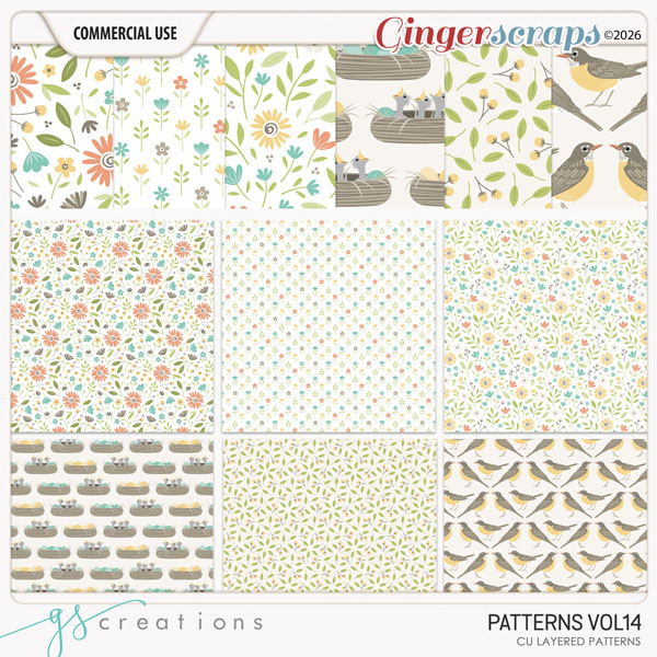 Patterns Vol14 (CU) by GS Creations