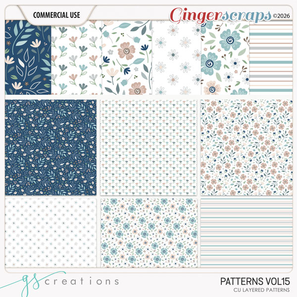 Patterns Vol15 (CU) by GS Creations
