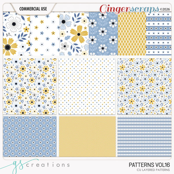Patterns Vol16 (CU) by GS Creations