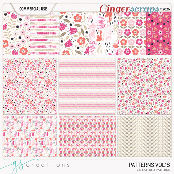 Patterns Vol18 (CU) by GS Creations