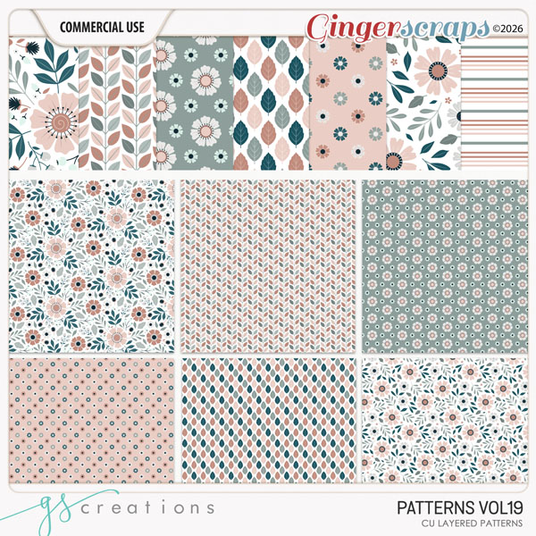 Patterns Vol19 (CU) by GS Creations