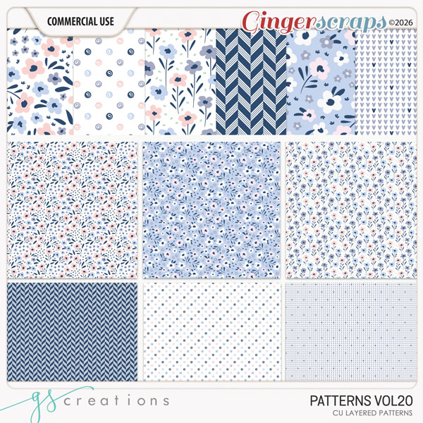 Patterns Vol20 (CU) by GS Creations
