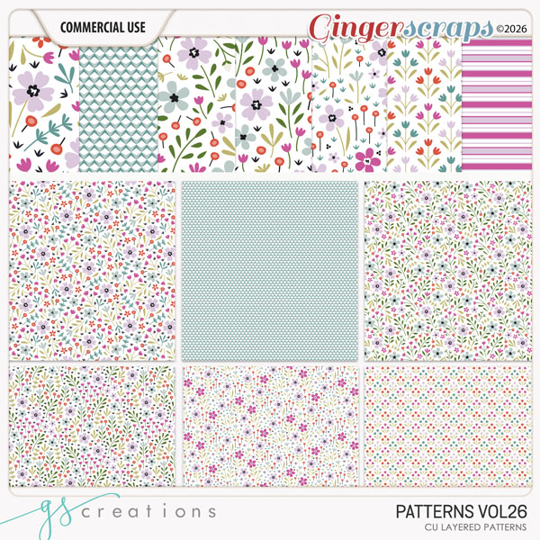Patterns Vol26 (CU) by GS Creations