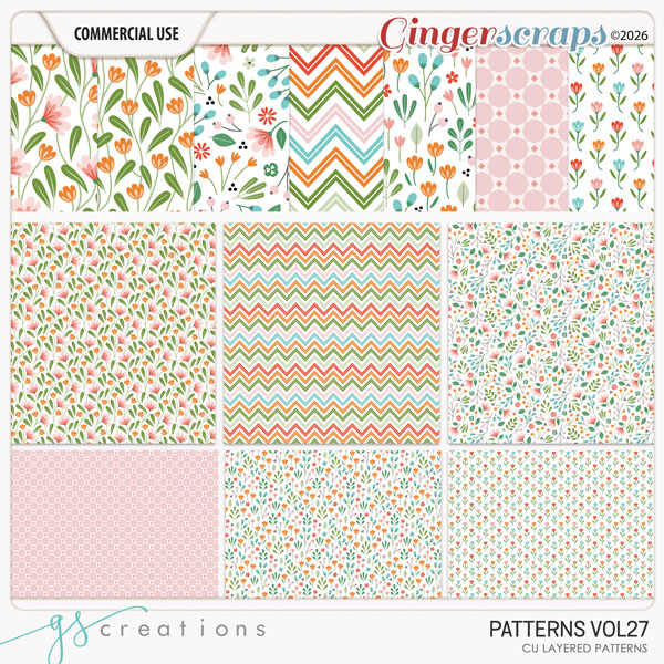 Patterns Vol27 (CU) by GS Creations