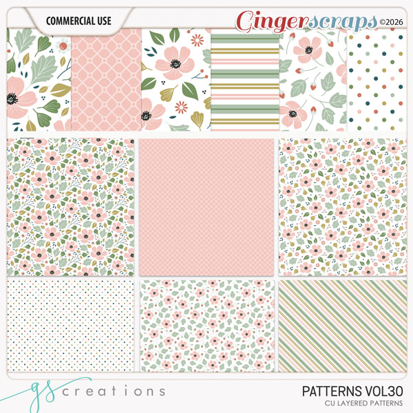 Patterns Vol30 (CU) by GS Creations