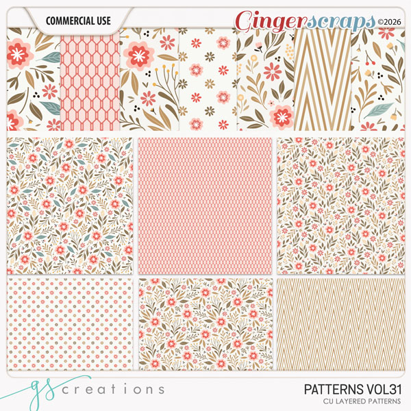Patterns Vol31 (CU) by GS Creations