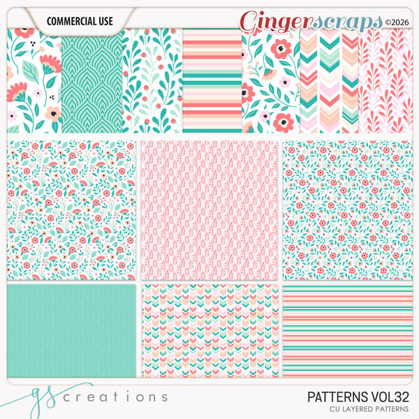 Patterns Vol32 (CU) by GS Creations