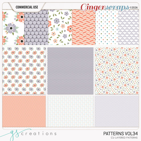 Patterns Vol34 (CU) by GS Creations
