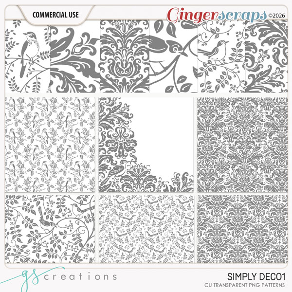 Simply Deco1 (CU) by GS Creations