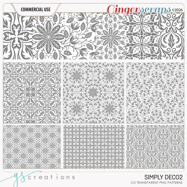 Simply Deco2 (CU) by GS Creations