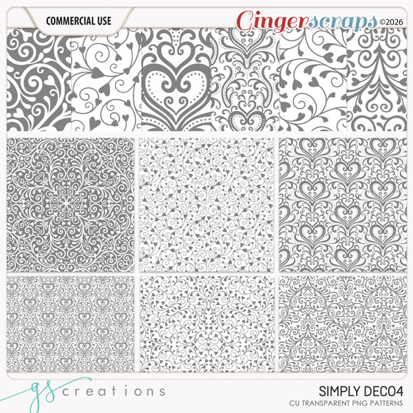 Simply Deco4 (CU) by GS Creations