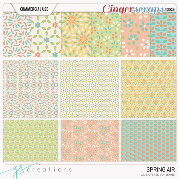 Spring Air Patterns (CU) by GS Creations