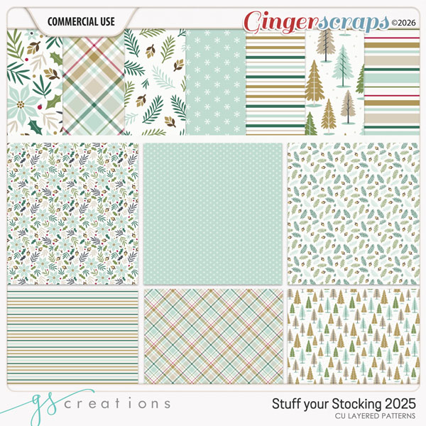 Stuff your stocking Patts (CU) by GS Creations