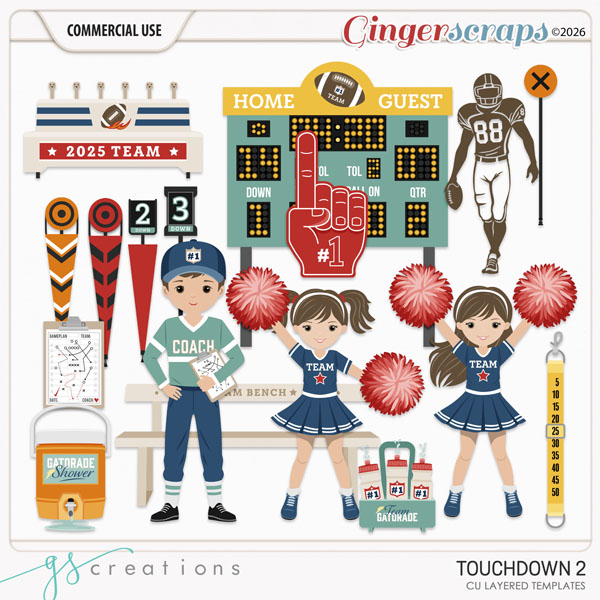 Touchdown2 Layered Templates (CU) by GS Creations