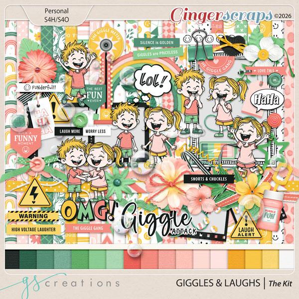 Giggles and Laughs Kit by GS Creations