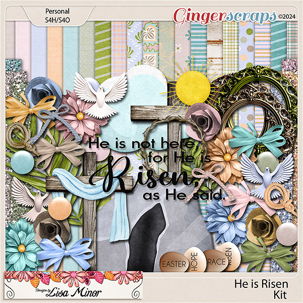 He is Risen from Designs by Lisa Minor