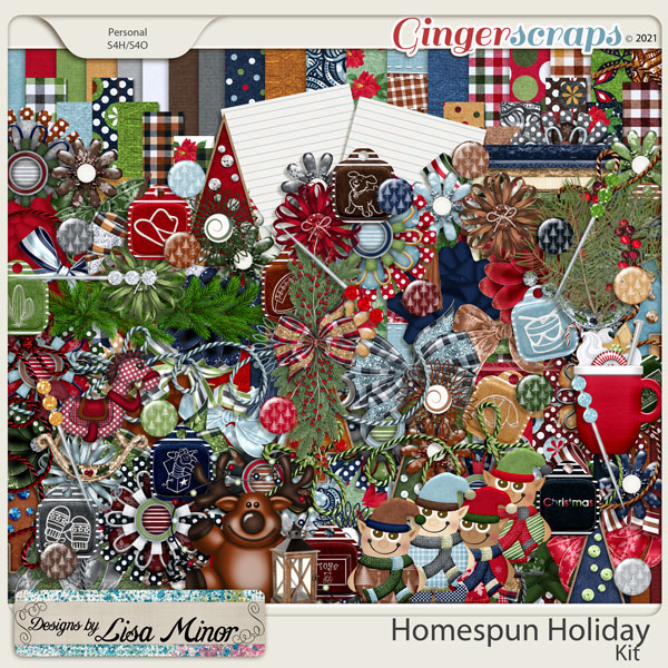 Homespun Holiday from Designs by Lisa Minor