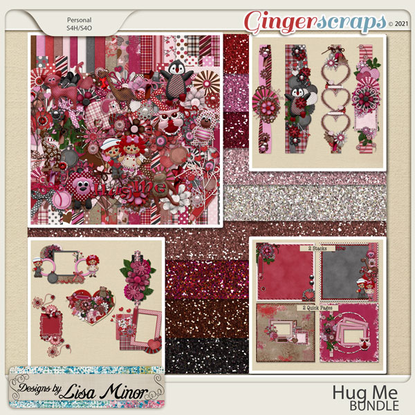 Hug Me BUNDLE from Designs by Lisa Minor