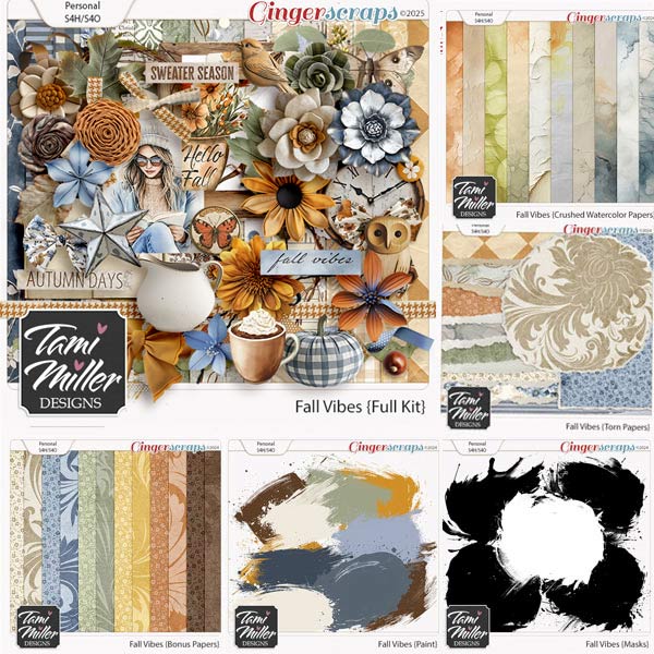 Fall Vibes Bundle by Tami Miller Designs