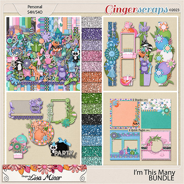 I'm This Many BUNDLE from Designs by Lisa Minor