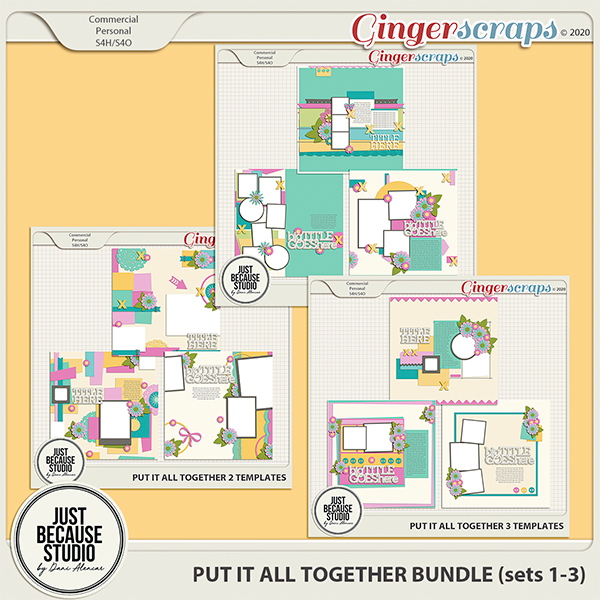 Put It All Together Bundle (sets 1-3) by JB Studio