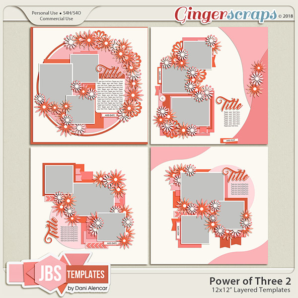 Power of Three 2 Templates by JB Studio