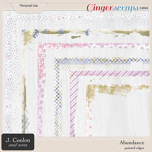 Abundance Painted Edges by J. Conlon and Sons