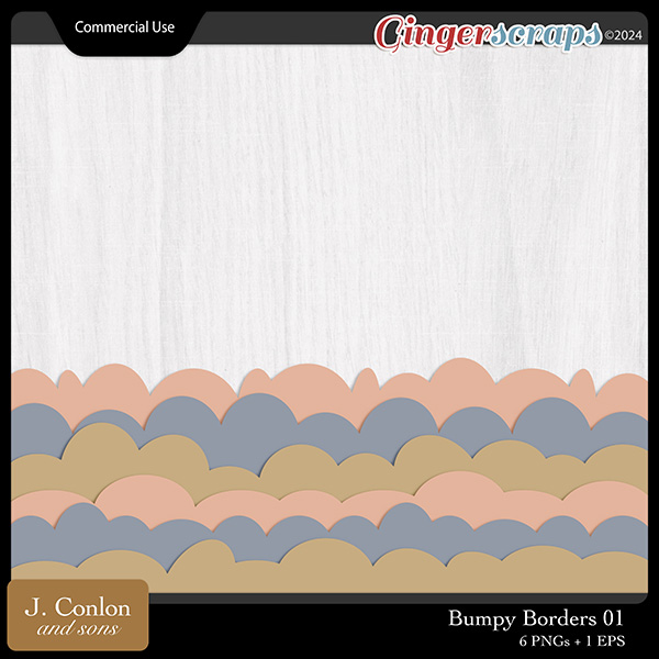 Bumpy Borders 01 CU by J. Conlon and Sons