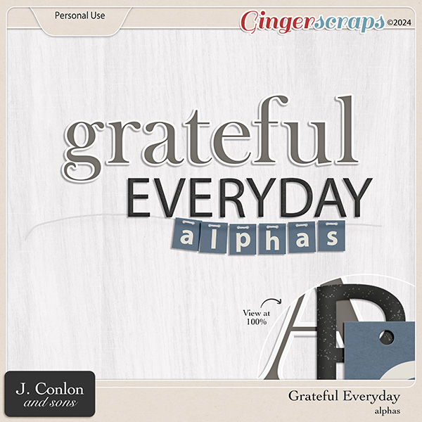 Grateful Everyday Alphas by J. Conlon and Sons