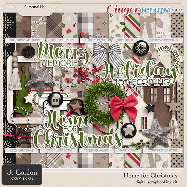 Home for Christmas Kit by J. Conlon and Sons
