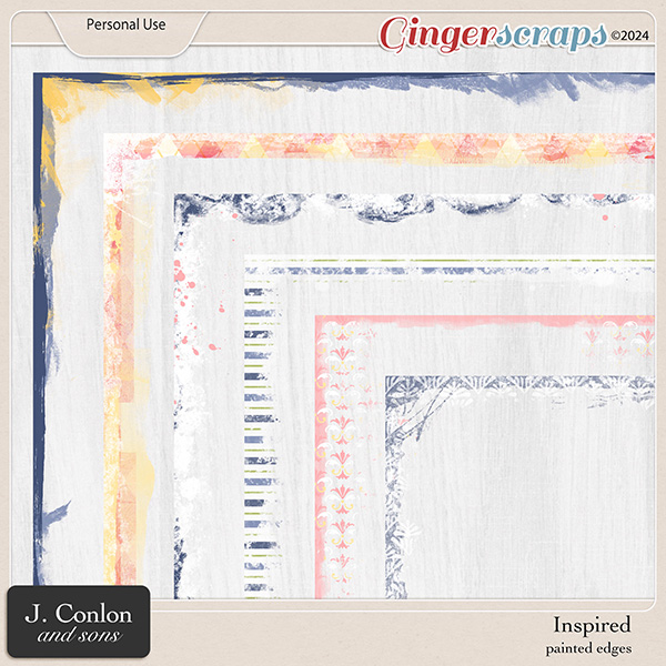 Inspired Painted Edges by J. Conlon and Sons