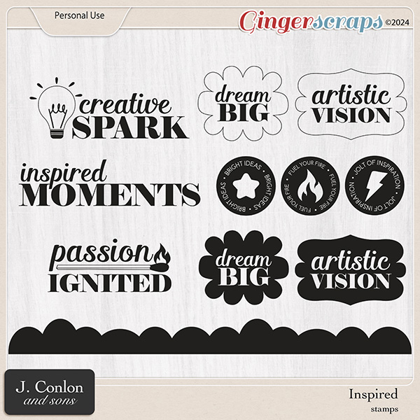 Inspired Stamps by J. Conlon and Sons