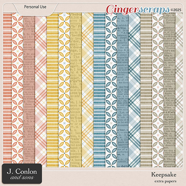 Keepsake Extra Papers by J. Conlon and Sons