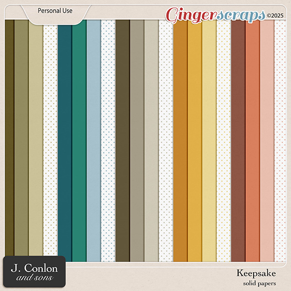 Keepsake Solid Papers by J. Conlon and Sons