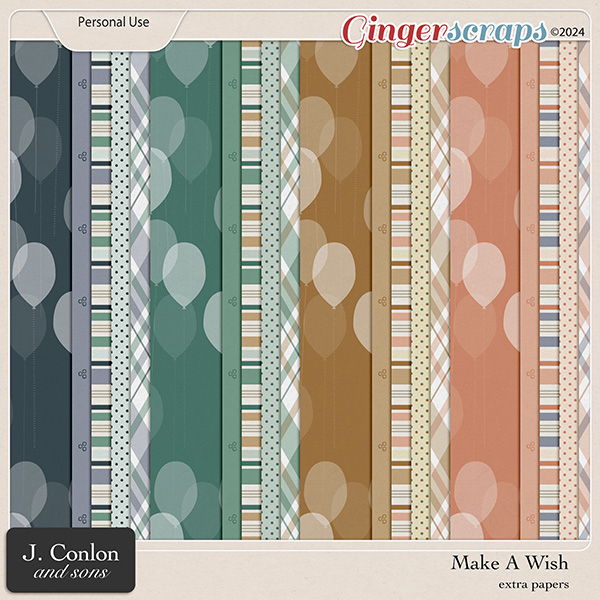 Make A Wish Extra Papers by J. Conlon and Sons