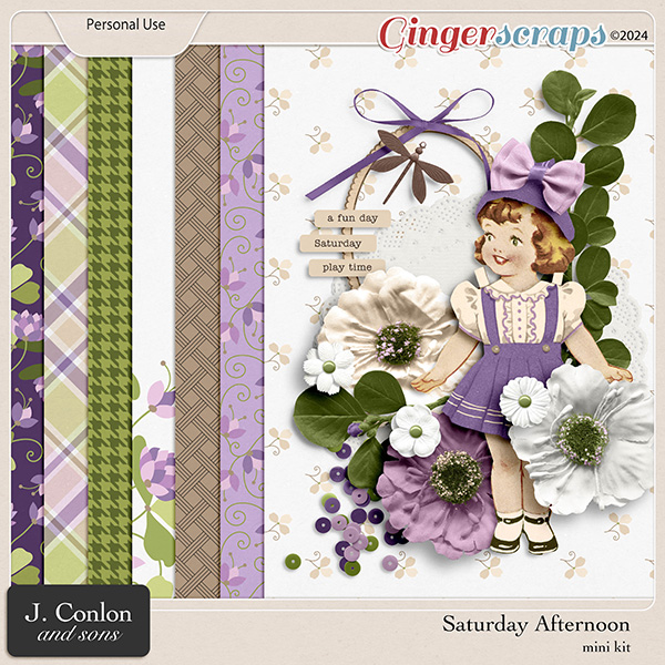 Saturday Afternoon Mini Kit by J. Conlon and Sons