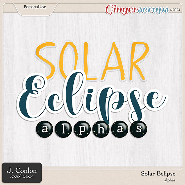 Solar Eclipse Alphas by J. Conlon and Sons
