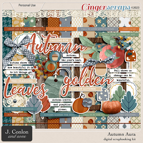 Autumn Aura Full Kit by J. Conlon and Sons