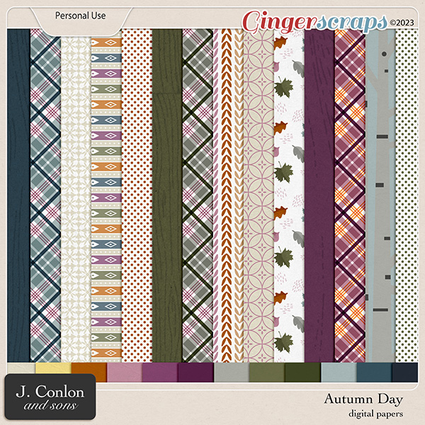 Autumn Day Papers by J. Conlon and Sons