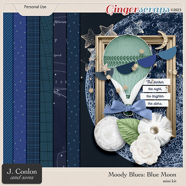 Moody Blues: Blue Moon Mini Kit by J. Conlon and Sons