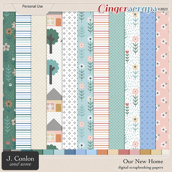 Our New Home | Digital Papers