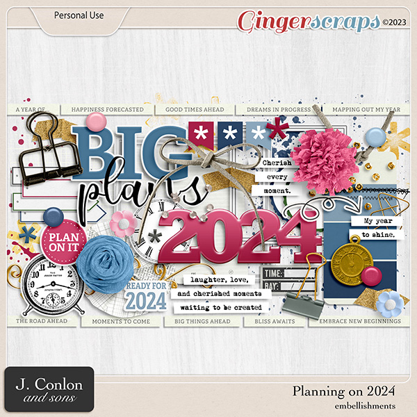 Planning on 2024 Embellishments by J. Conlon and Sons