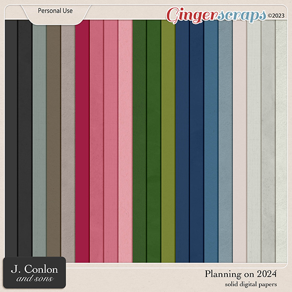 Planning on 2024 Solid Papers by J. Conlon and Sons