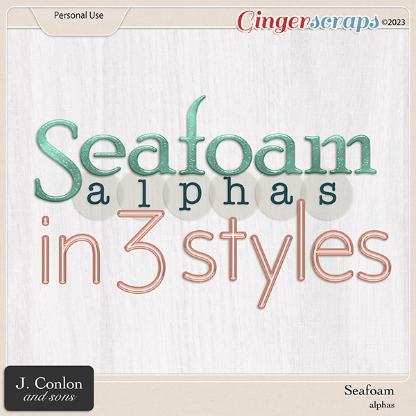 Seafoam Alphas by J. Conlon and Sons