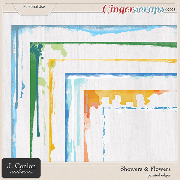 Showers & Flowers | Painted Edges